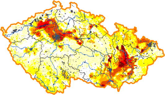 Intenzita sucha - 31. březen 2019